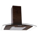 Ver imagem 1 de Coifa de Parede 75cm Vidro Curvo Slim Nardelli 220v