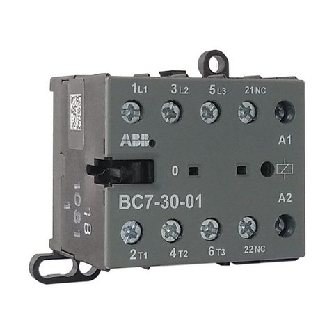 Mini Contator | 3NA 1NF 690V 6KV 20A 24VDC | BC7-30-01-01 | Abb