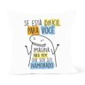 Capa de Almofada Decorativa Own Flork Namorado - 45x45 cm - 1