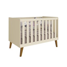 Berço Multifuncional 2x1 Infantil Ayla - Areia - 1