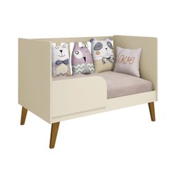 Berço Multifuncional 2x1 Infantil Ayla - Areia - 2