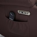 Ver imagem 3 de Poltrona do Papai Elétrica Reclinável Austin com Massagem Aquecimento Entrada USB/USB-C PU Marrom Ch