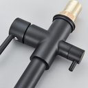 Ver imagem 3 de Torneira Cozinha Pia Monocomando Preta C/ Filtro Luxo