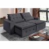 Sofá Spazzio 4 Lugares 2,20cm Retrátil e Reclinável - de Casa Décor e Estofados. - 3