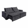 Sofá Spazzio 4 Lugares 2,20cm Retrátil e Reclinável - de Casa Décor e Estofados. - 1