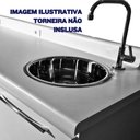 Ver imagem 5 de Cuba Redonda 30 (30x15) Aço Inox 304 - Kolir Móveis