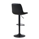 Ver imagem 3 de Banqueta Alta Elegance Estofada com Base Giratória e Regulagem de Altura - Preto