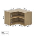 Ver imagem 4 de Módulo de Canto Reto 60 Frame CabeCasa MadeiraOriginals