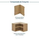 Ver imagem 3 de Módulo de Canto Reto 60 Frame CabeCasa MadeiraOriginals