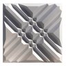 Forma 3D Gesso e Cimento ABS 1mm - Xis 30x30 cm - 2