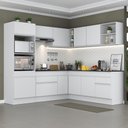 Ver imagem 1 de Armário De Cozinha Completa De Canto Branco