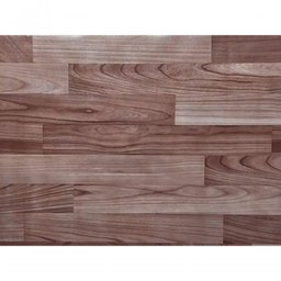 Passadeira em Manta Vinilico Similar Laminado por Metro Madeira Marrom Escuro - 3