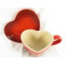 Caneca Coração com Pires 350 ML Vermelho Le Creuset - 2
