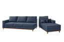 Ver imagem 3 de Sofá Cronos 03 Metros Chaise Lado Direito Meu Sofá Online