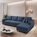 Ver imagem 1 de Sofá Cronos 03 Metros Chaise Lado Direito Meu Sofá Online