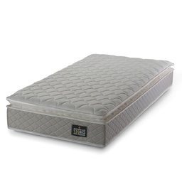 Colchão Solteiro Strong Pillow Top D45 Hellen Colchões 88x188x24cm Bege - 4