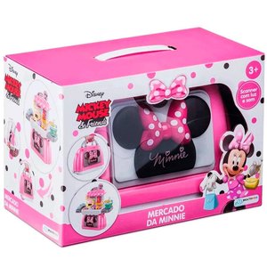 Maleta Infantil Minnie Mercado 3 em 1 Multikids Ref:br1570 3 Anos +