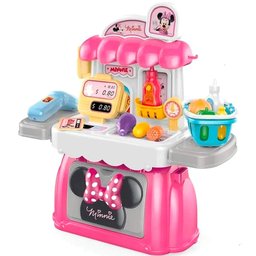 Maleta Infantil Minnie Mercado 3 em 1 Multikids Ref:br1570 3 Anos + - 2