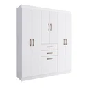 Ver imagem 3 de Guarda-Roupa Casal 6 Portas Cancun 7000 