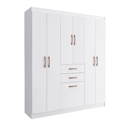 Guarda-Roupa Casal 6 Portas Cancun 7000 - 3 Guarda-Roupa Casal 6 Portas Cancun 7000 - 3