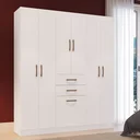 Ver imagem 1 de Guarda-Roupa Casal 6 Portas Cancun 7000 