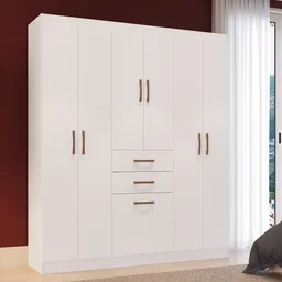 Guarda-Roupa Casal 6 Portas Cancun 7000 - 1 Guarda-Roupa Casal 6 Portas Cancun 7000 - 1