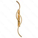 Ver imagem 1 de Arandela de Parede Led 3000k 20w 74x11x5cm Metal Dourado - Sindora Iluminação Dcb03264
