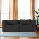 Ver imagem 2 de Sofá 2 Lugares Billy 150cm Orgânico Luxo Recepção Bouclé