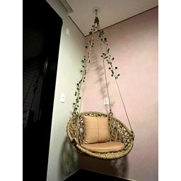 Suporte De Cadeira De Balançar Gancho Teto De Gesso Sanca Lambri  - 4