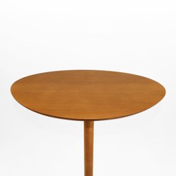 Mesa Lateral Monopé Design Orgânico 35x50cm - Mel - 8