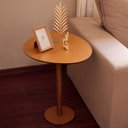 Ver imagem 6 de Mesa Lateral Monopé Design Orgânico 35x50cm - Mel
