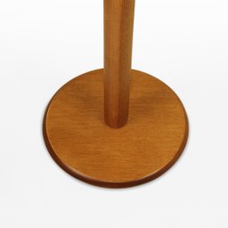 Mesa Lateral Monopé Design Orgânico 35x50cm - Mel - 9