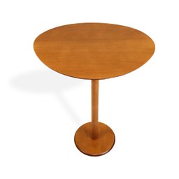 Mesa Lateral Monopé Design Orgânico 35x50cm - Mel - 1