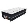 Cama Box Conjugado Solteiro com Cama Auxiliar Molas Ensacada - 1
