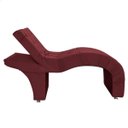 Ver imagem 3 de Maca Estética Estofada Reclinável Ergonômica Suede Marilia:bordô