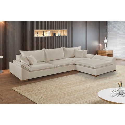 Sofá Martins M-201 Boucle Canto Invertido Estofados Martins