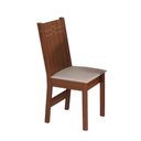 Ver imagem 2 de Kit 4 Cadeiras Paraty Mdf Assento Acolchoado Tecido Bagum Bege