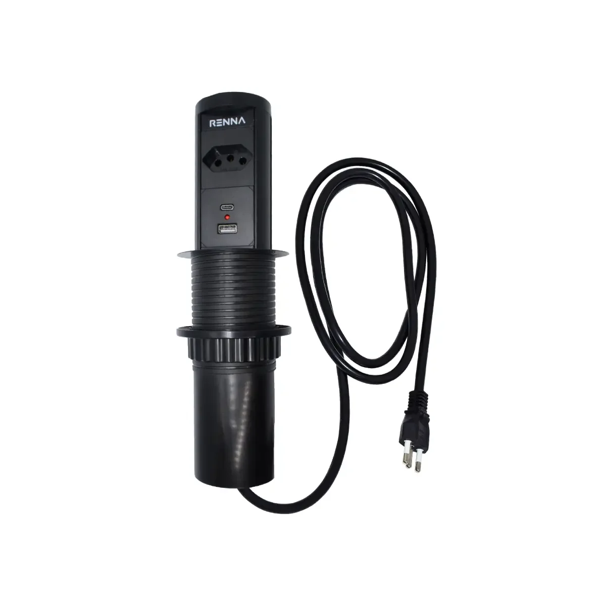 Torre de Tomada Automática Pix Preta - 1