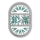 Ver imagem 1 de Mini Varal Oval com 24 Prendedores