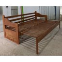 Ver imagem 2 de Sofá Cama 1,90l X 65p/1,10aberto X 80a - Móveis de Gramado