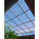 Ver imagem 5 de Telha de Policarbonato Onda Baixa Cristal Permite Passagem de Luz com Filtro UV