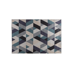 Tapete Sala Quarto 2,00m X 2,40m Antiderrapante Berlim Estampado Abstrato Geometrico - 2
