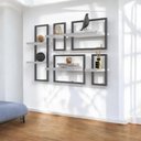 Ver imagem 1 de Conjunto 6 Prateleiras Industrial Branco - Pleno