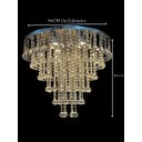 Ver imagem 7 de Pendente Luminária de Cristal Legítimo para Sala Quarto:bivolt