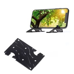 Suporte Telefone Celular Dobrável Cartão Ajustável 8x5x2 Cm - 1