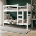 Ver imagem 4 de Beliche Adulto ou Infantil com 02 Colchões D20 Solteiro Grade Proteção Completa Robusta