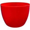 Ver imagem 1 de Cachepô Plástico 10 x 15cm - Vermelho - Mantac