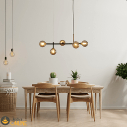 Luminária Pendente LED Sala e Quarto - 5