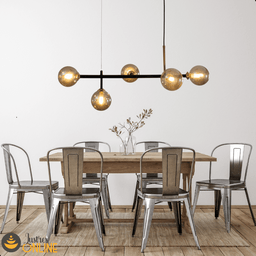 Luminária Pendente LED Sala e Quarto - 8