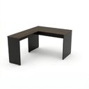 Ver imagem 2 de Escrivaninha em L Mesa de Escritório 150x120cm Studio Nogueira Lamina/Preto